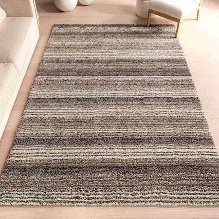 Nuloom Drey Striped Shag Area Rug 3ft x 5ft HJZOM1A-O305